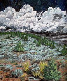 Juniper Hills 2, 24 x 20 inches, $700.00