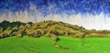 Lichen Forest, 11 x 24 inches, $500.00