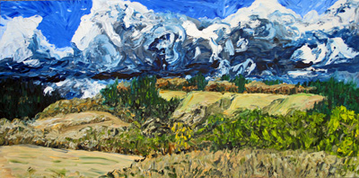 North of Corvallis, 48 x 67 inches, $700.00