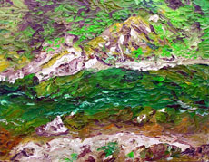 Quartzville Creek 2, 16 x 20 inches, SOLD