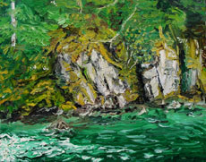 Quartzville Creek, 16 x 20 inches, $600.00