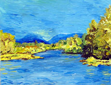 Willamette Spring, 14 x 18 inches, $500.00
